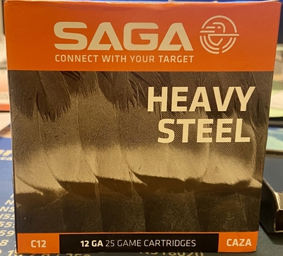 Saga Heavy Steel 34 g 12/70 3,50 mm, 25 kpl rasia