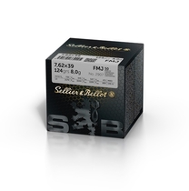 Sellier & Bellot 7,62x39 FMJ 8,0g bulk, 50kpl rasia